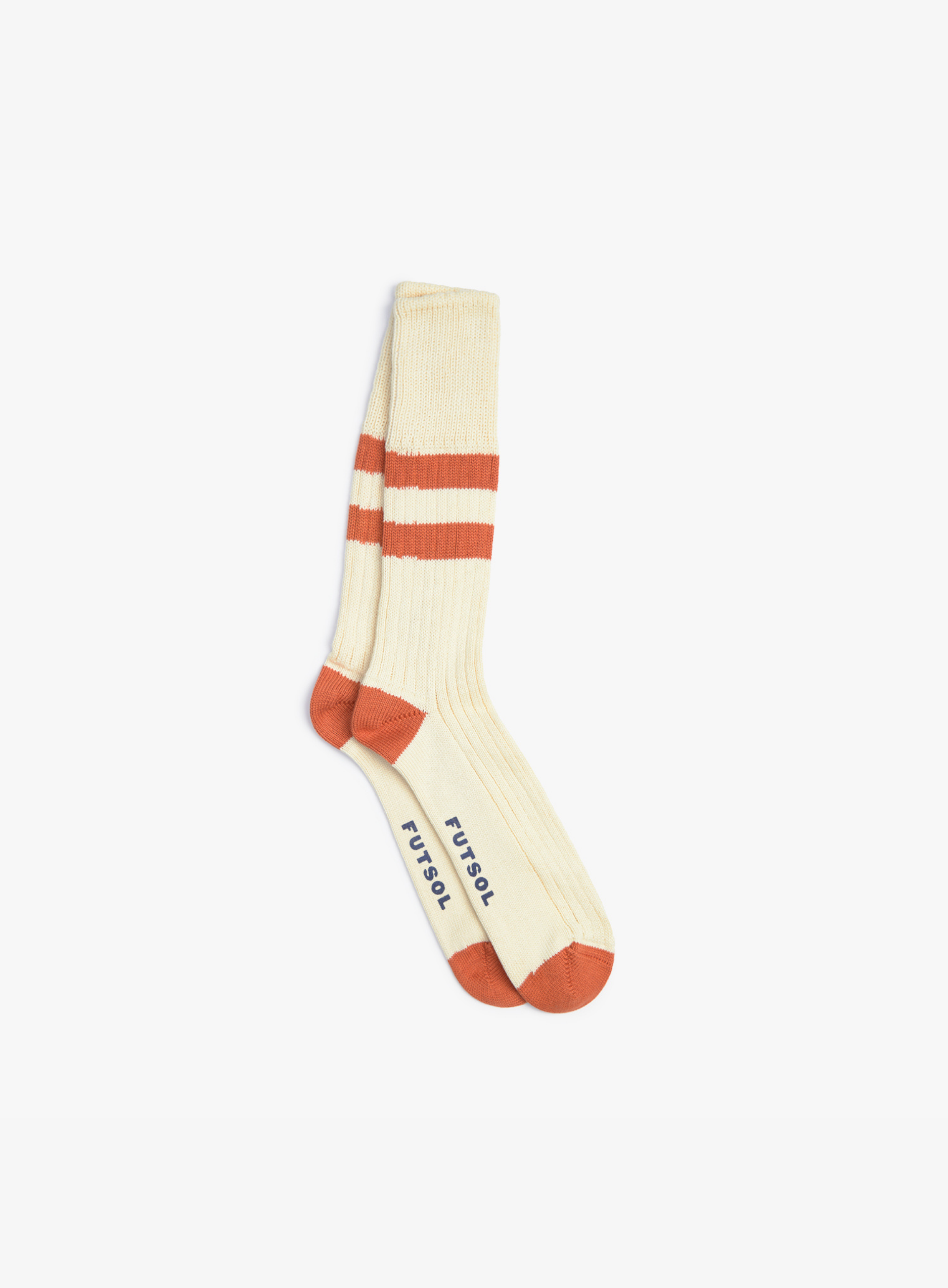 Cotton Striped Calf Socks