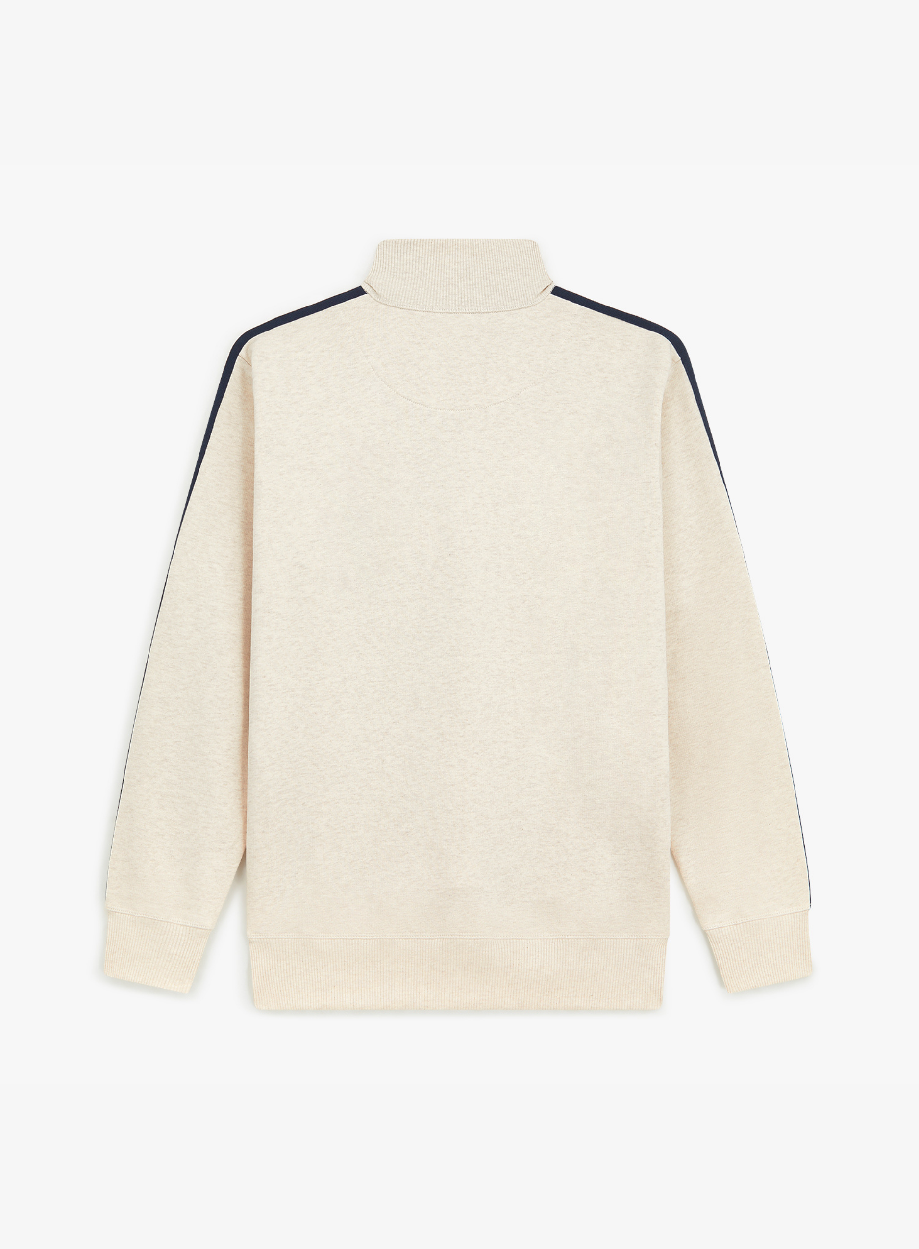 Warm-Up Quarter Zip Ecru