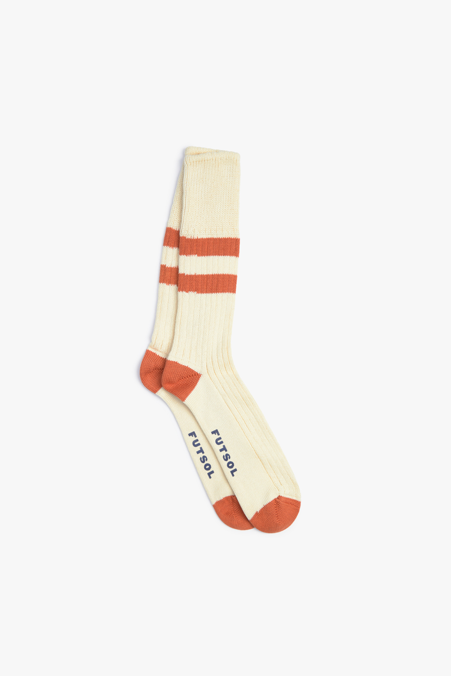 Cotton Striped Calf Socks