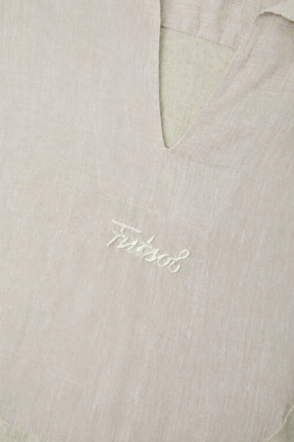 Linen Drill Top Birch