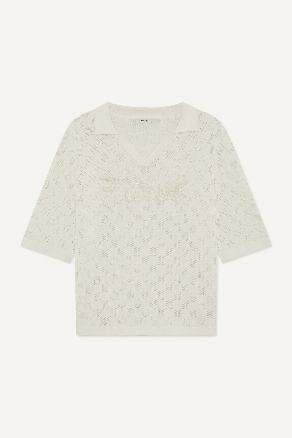 Crochet Checkerboard Polo