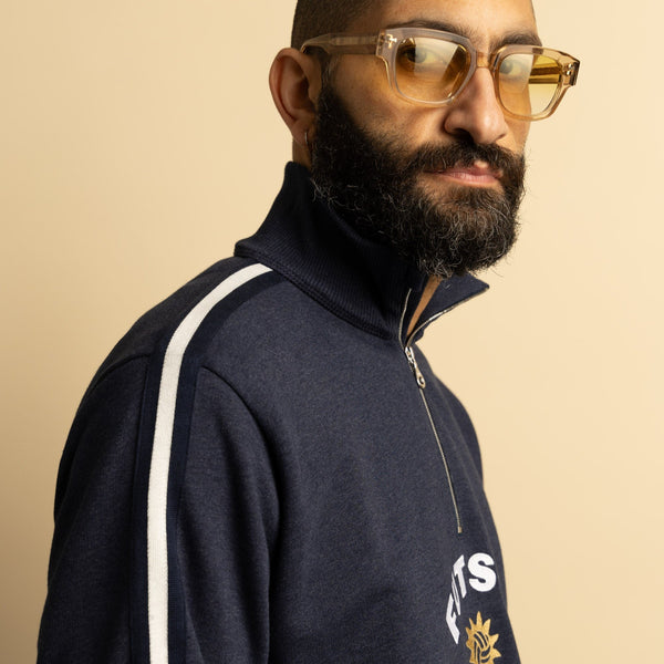 Warm-Up Quarter-Zip Navy