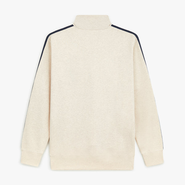 Warm-Up Quarter Zip Ecru