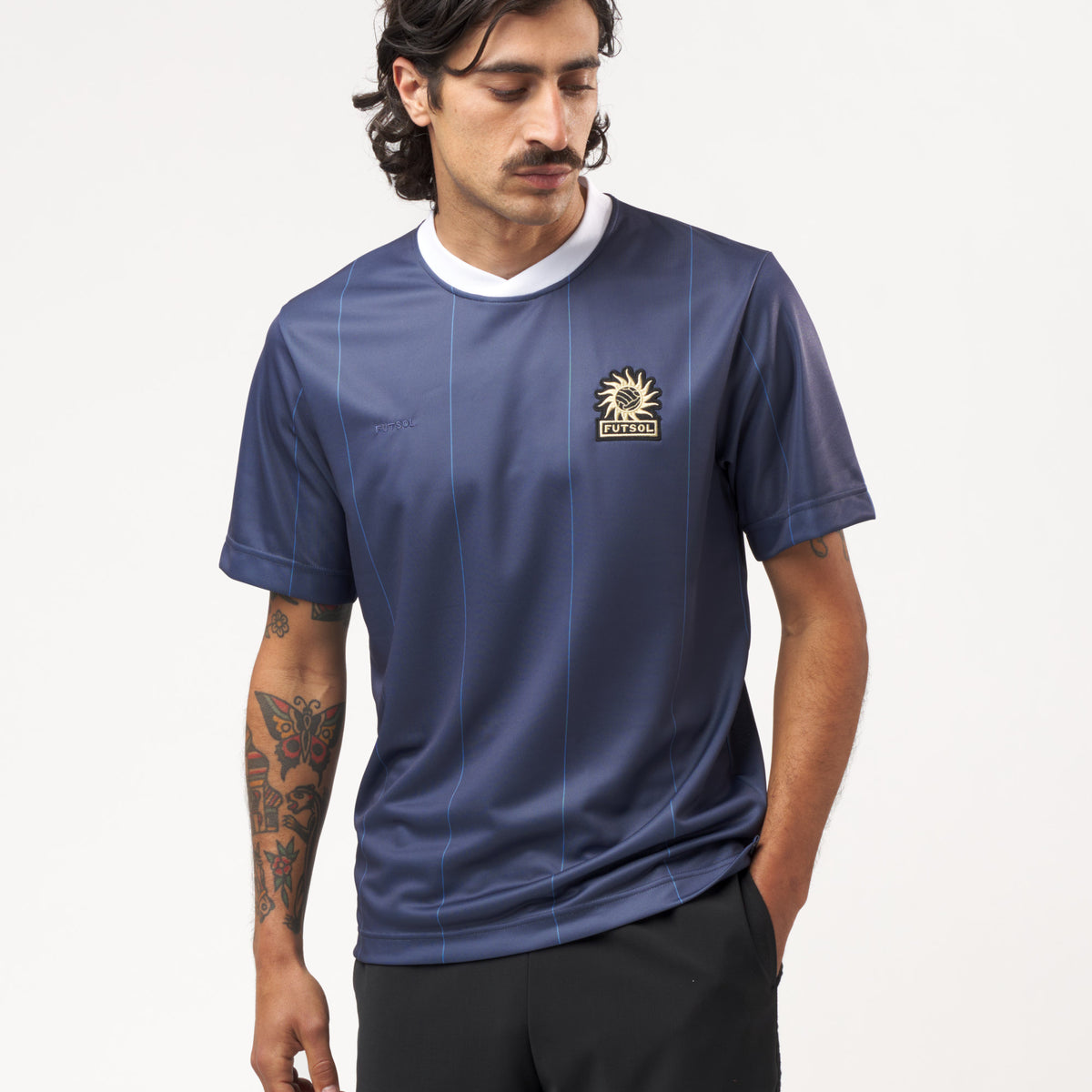 Recycled Football Jersey | Navy | Futsol